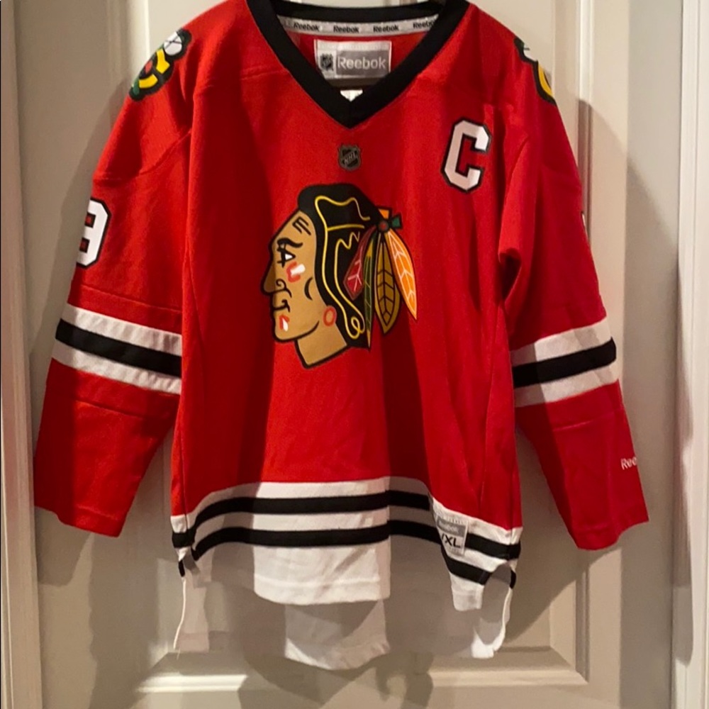 Blackhawks Jersey Boys XL